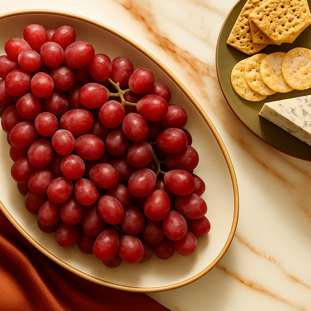 Fresh Red Seedless Grapes Bag 2.25 Lb