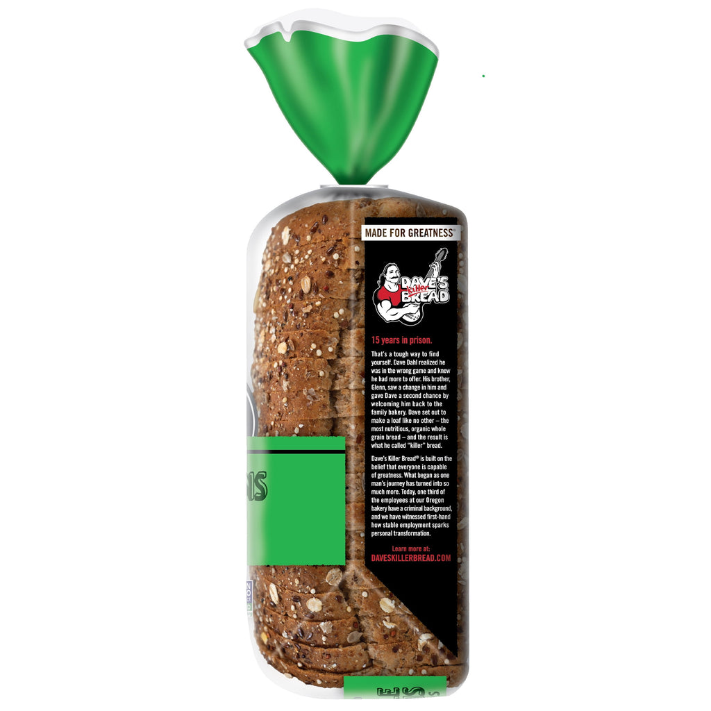 21 Whole Grains & Seeds Organic Bread 27 Oz 1 Count