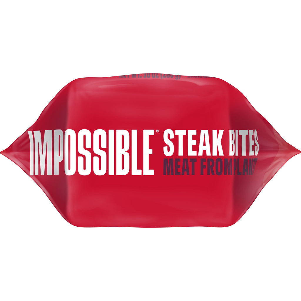 Impossible Steak Bites Plant Based Frozen Fully Cooked 10 Oz