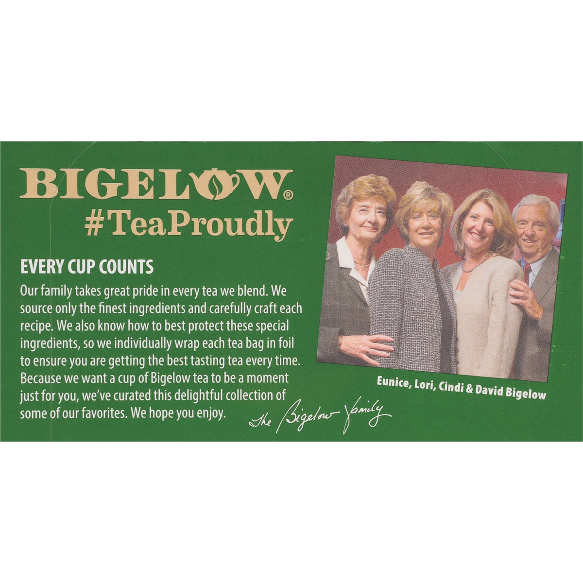 Bigelow Tea Assorted Herbal Caffeine-Free Tea Bags 1.03 oz 18 Count