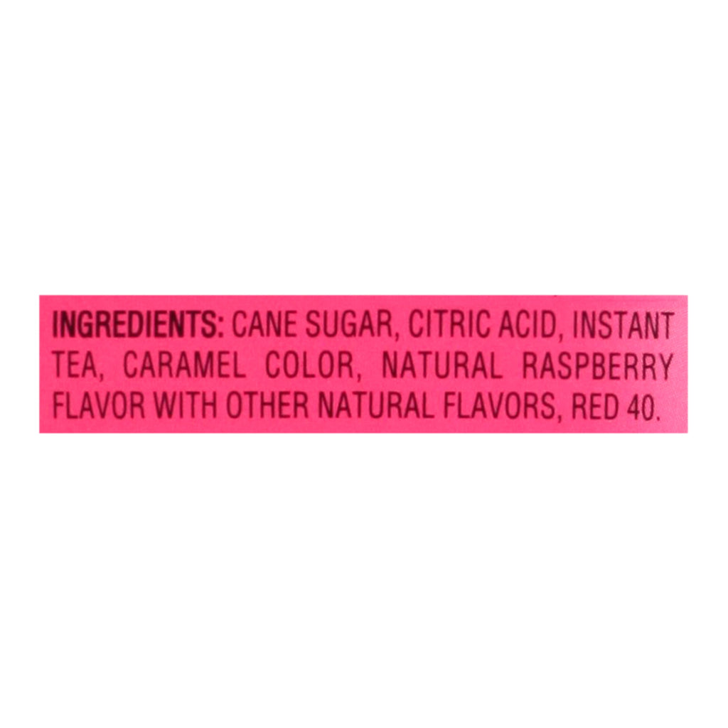 4C Raspberry Naturally Caffeinated Instant Iced Tea Mix 66.1 oz Canister