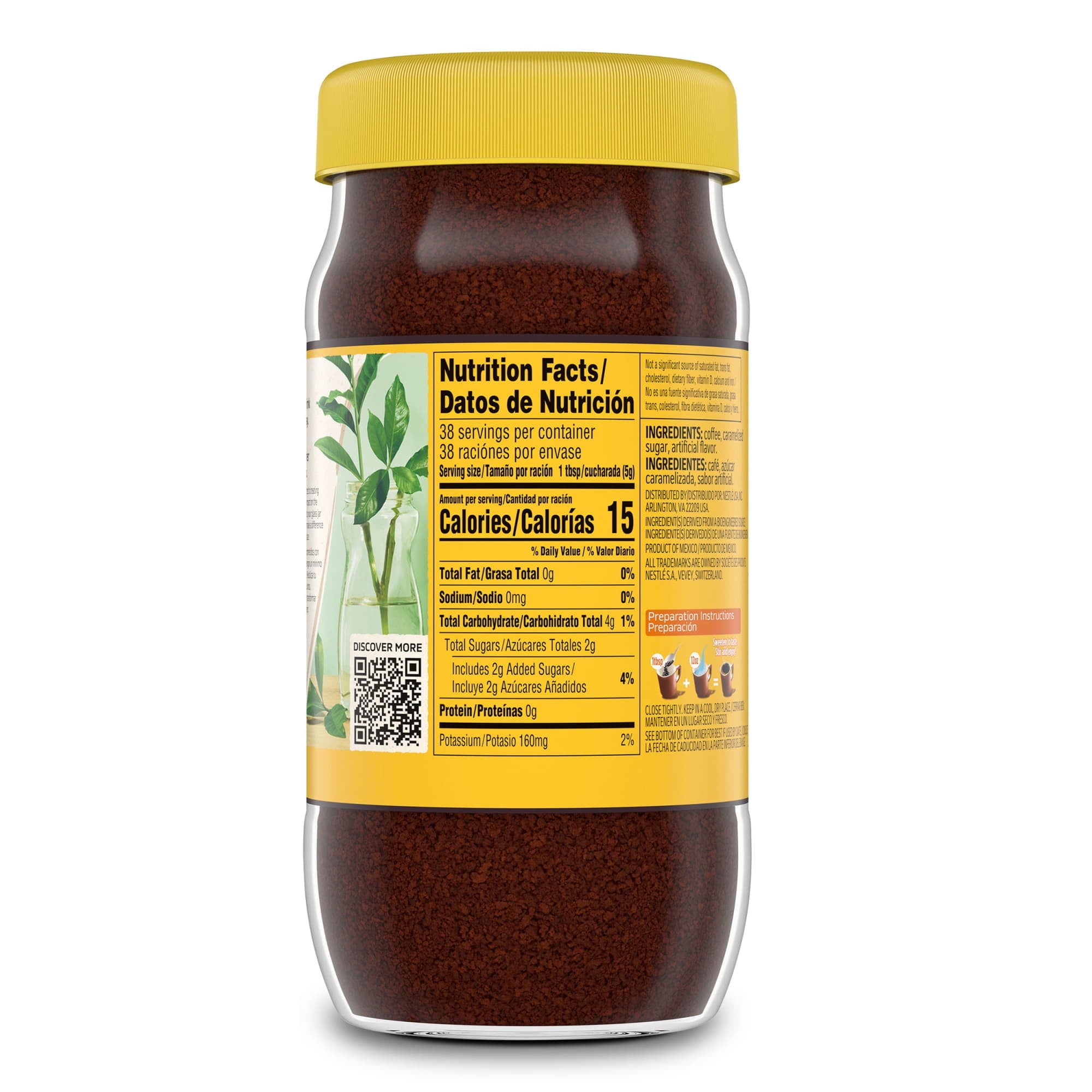 NESCAFÉ Café de Olla Naturally Caffeinated Cinnamon Flavored Instant Coffee 6.7 oz Jar
