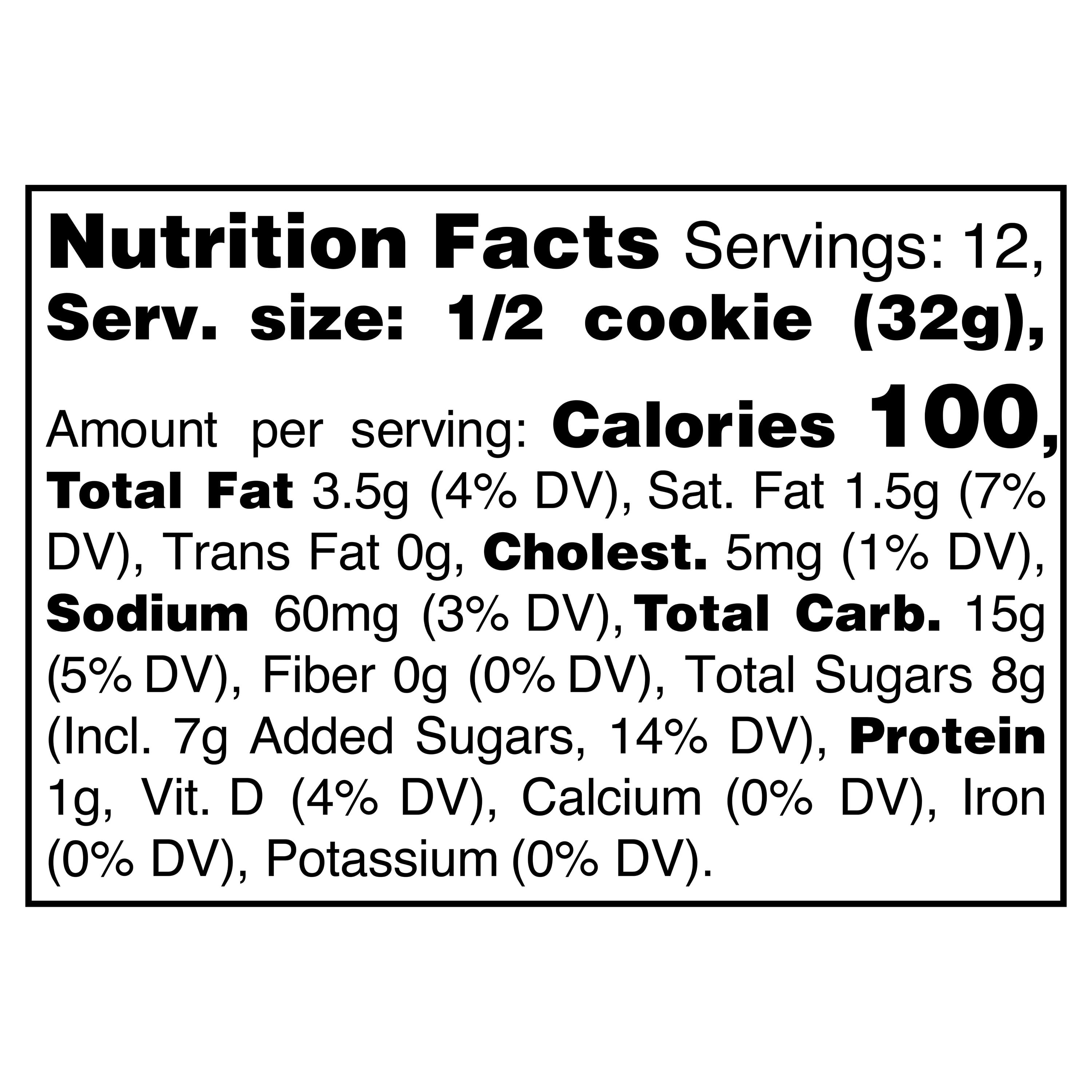 Decadent Chocolate Chunk Cookies 13.5 Oz 6 Count Marketside