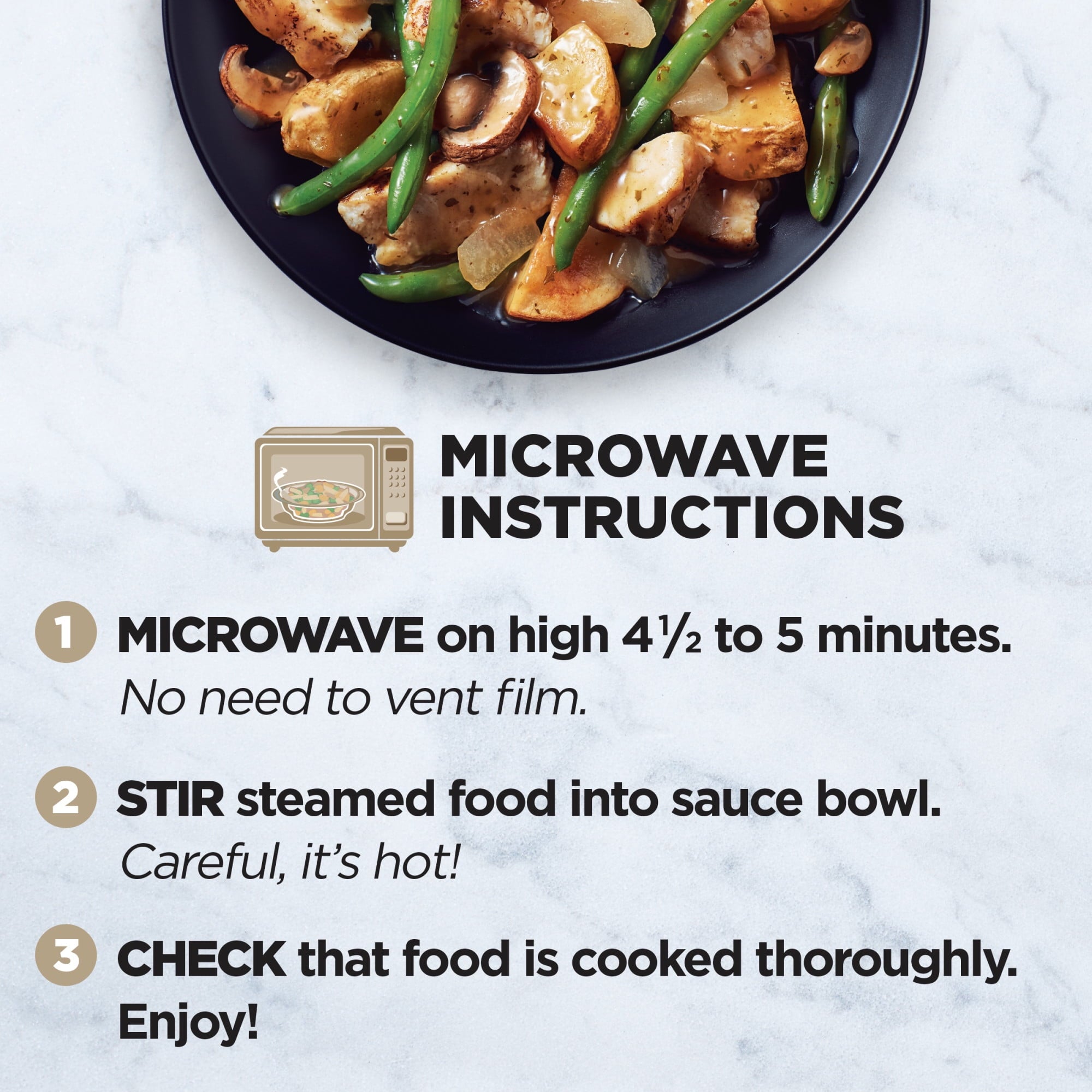 Healthy Choice Simply Steamers Grilled Chicken Marsala Frozen Meal 9.9 Oz