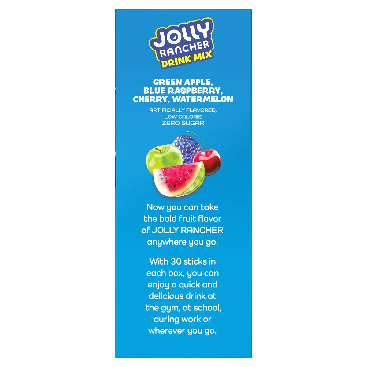 Jolly Rancher Sugar-Free Variety Pack Singles to Go Powdered Drink Mix 30 Count