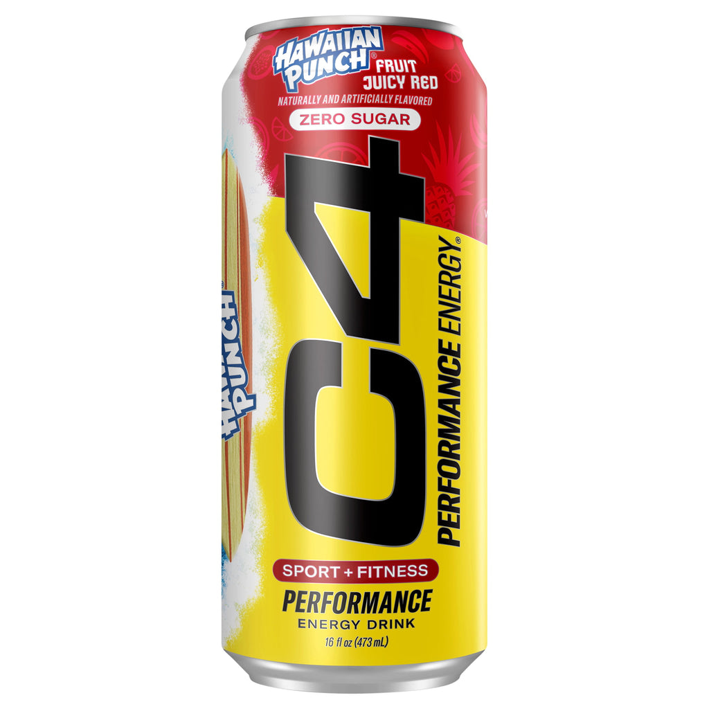 C4 Performance Energy Hawaiian Punch Energy Drink 16 fl oz Single Can