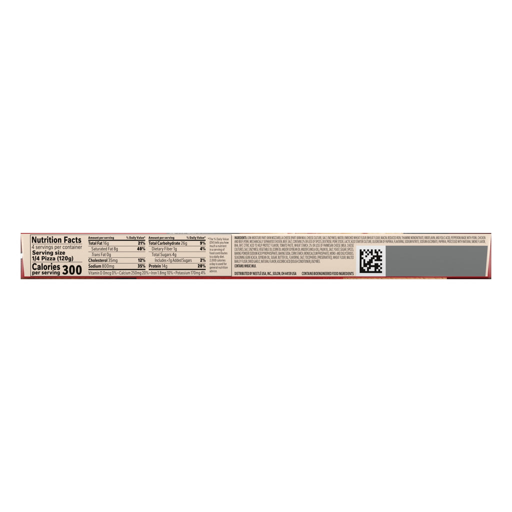 DiGiorno Thin Crust Pepperoni Frozen Pizza 16.9 Oz