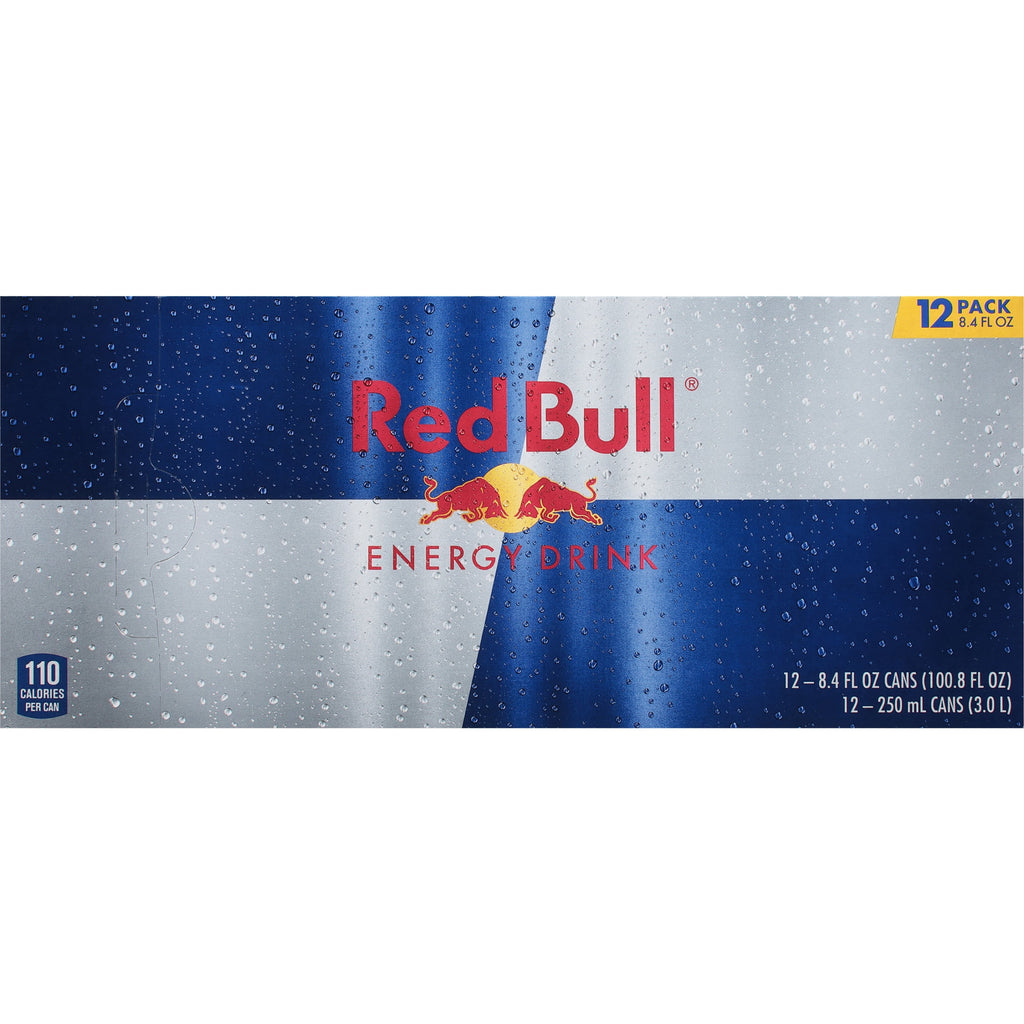 Red Bull Energy Drink 8.4 fl oz 12 Pack Cans