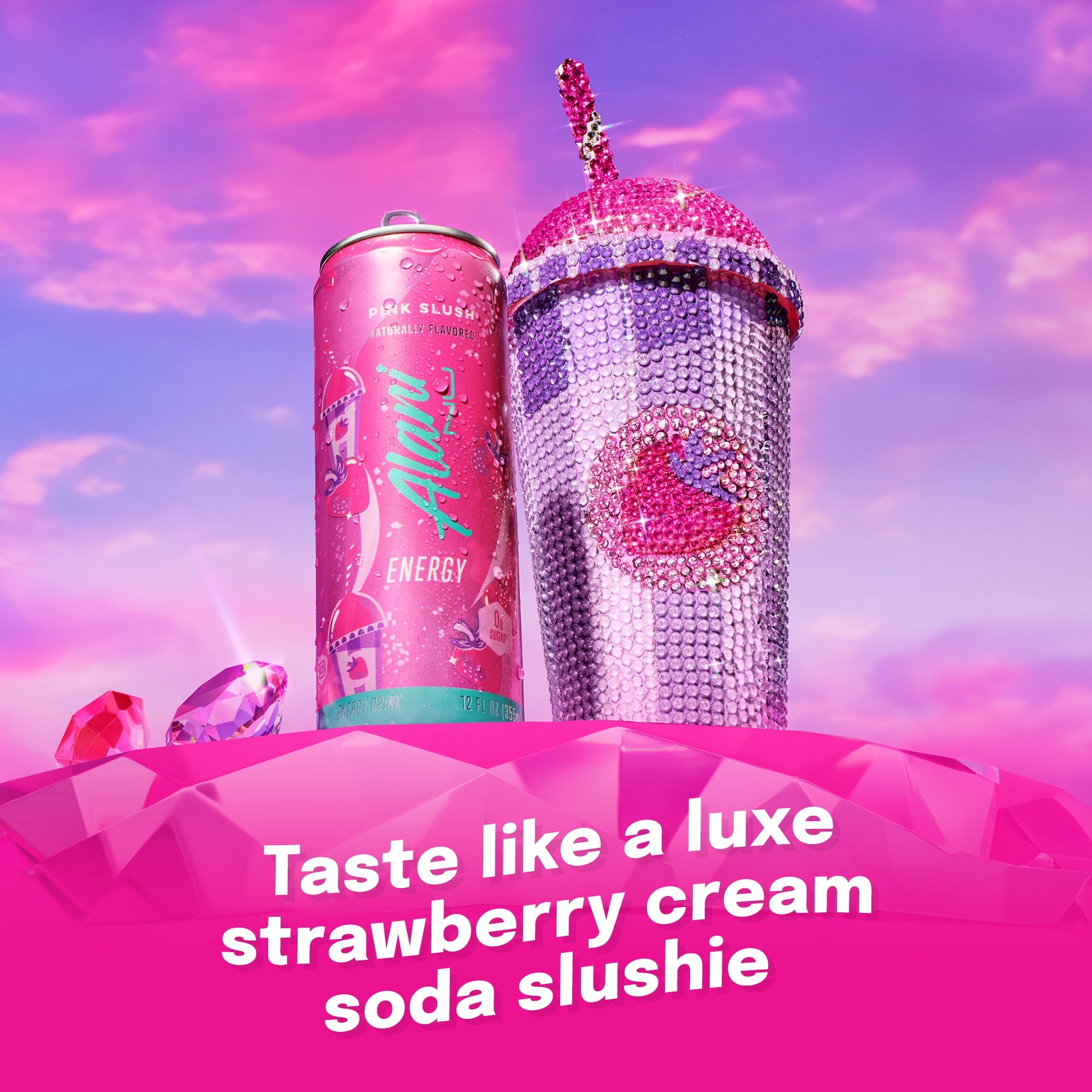 Alani Nu Pink Slush Energy Drink 12 fl oz Single Can