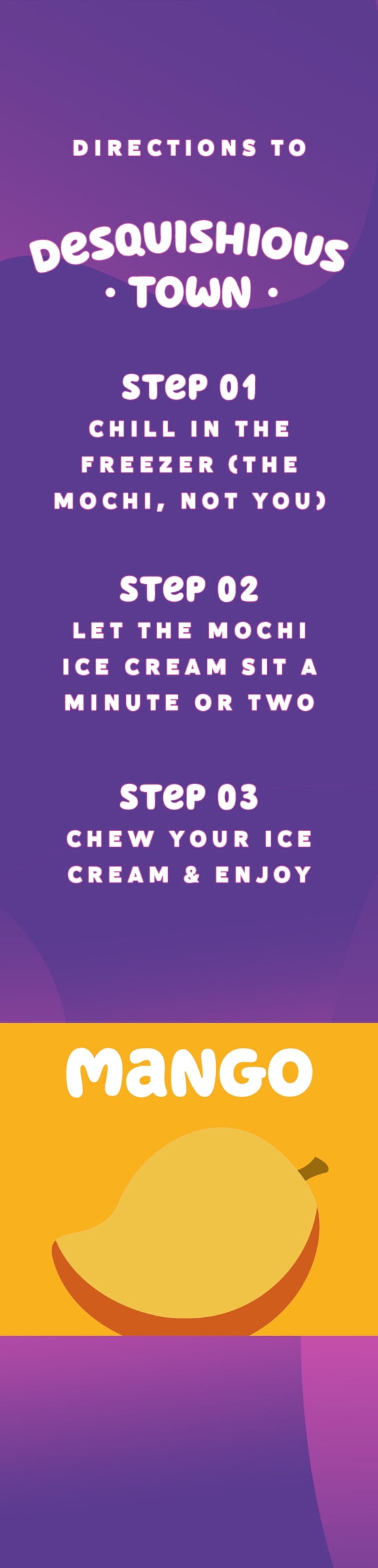 My/Mochi Ice Cream Sweet Mango 6 Count