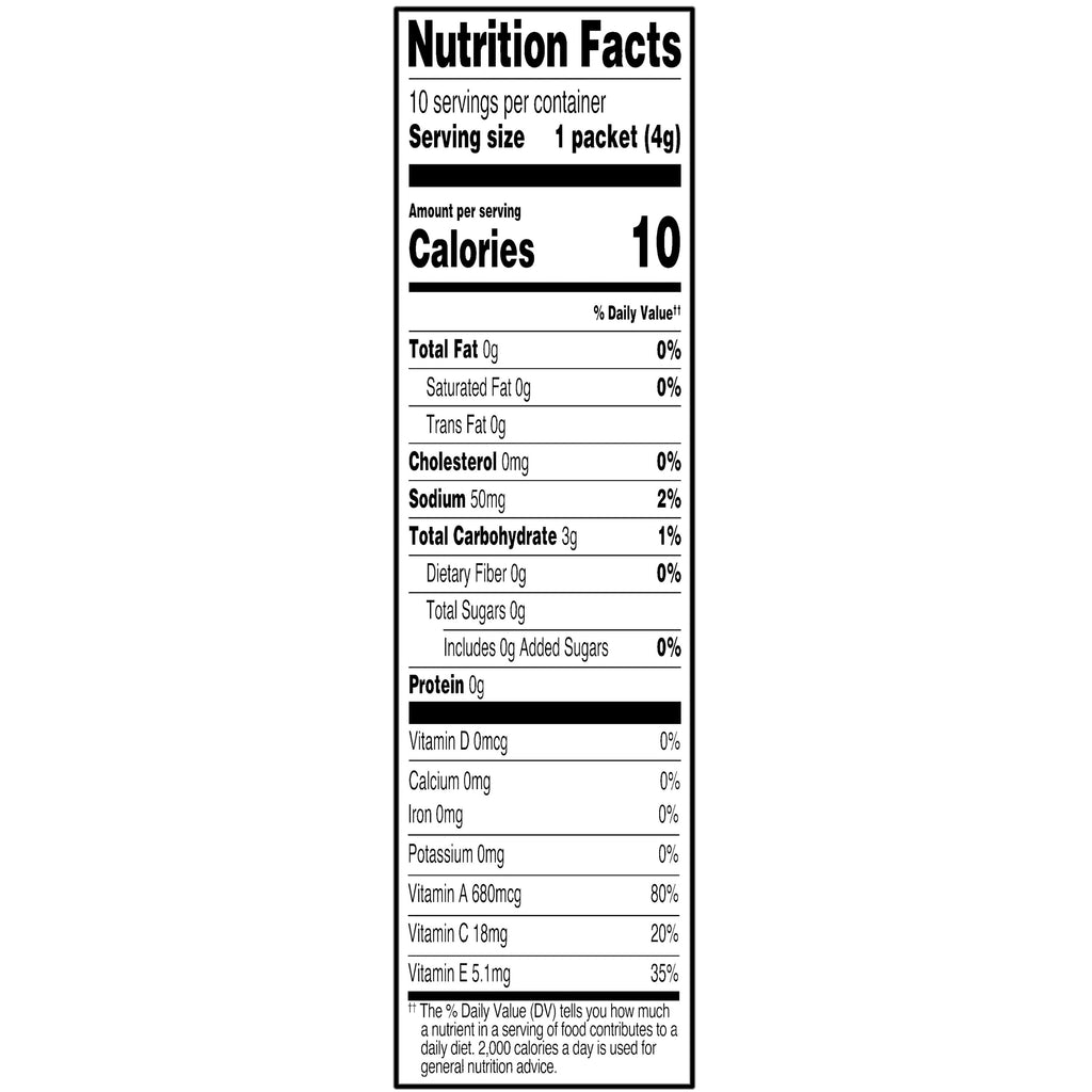 Great Value Sugar-Free Antioxidant Blackberry Lemonade Liquid Drink Mix 1.41 oz 10 Count
