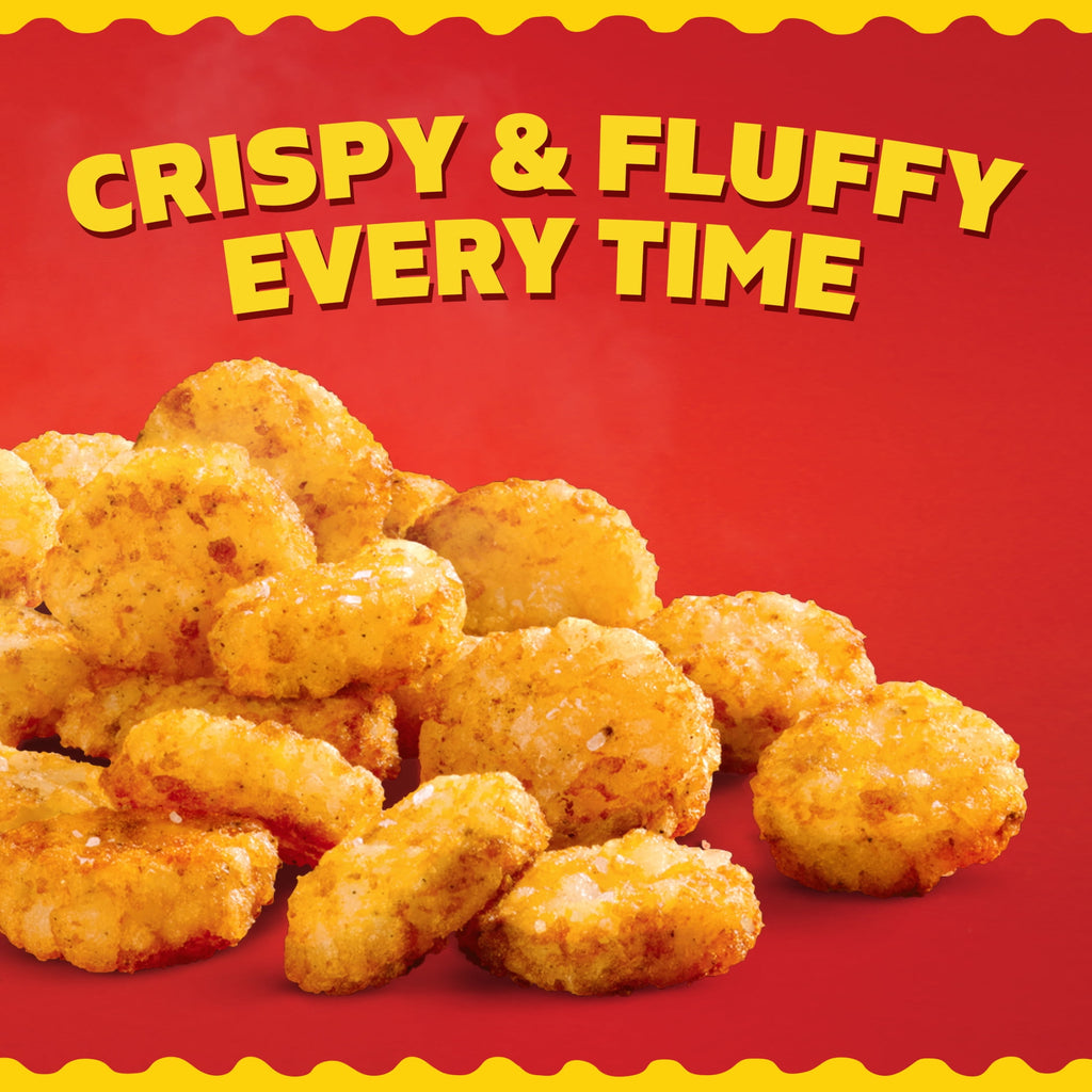 Ore-Ida Crispy Crowns Seasoned Shredded Frozen Potatoes 30 Oz