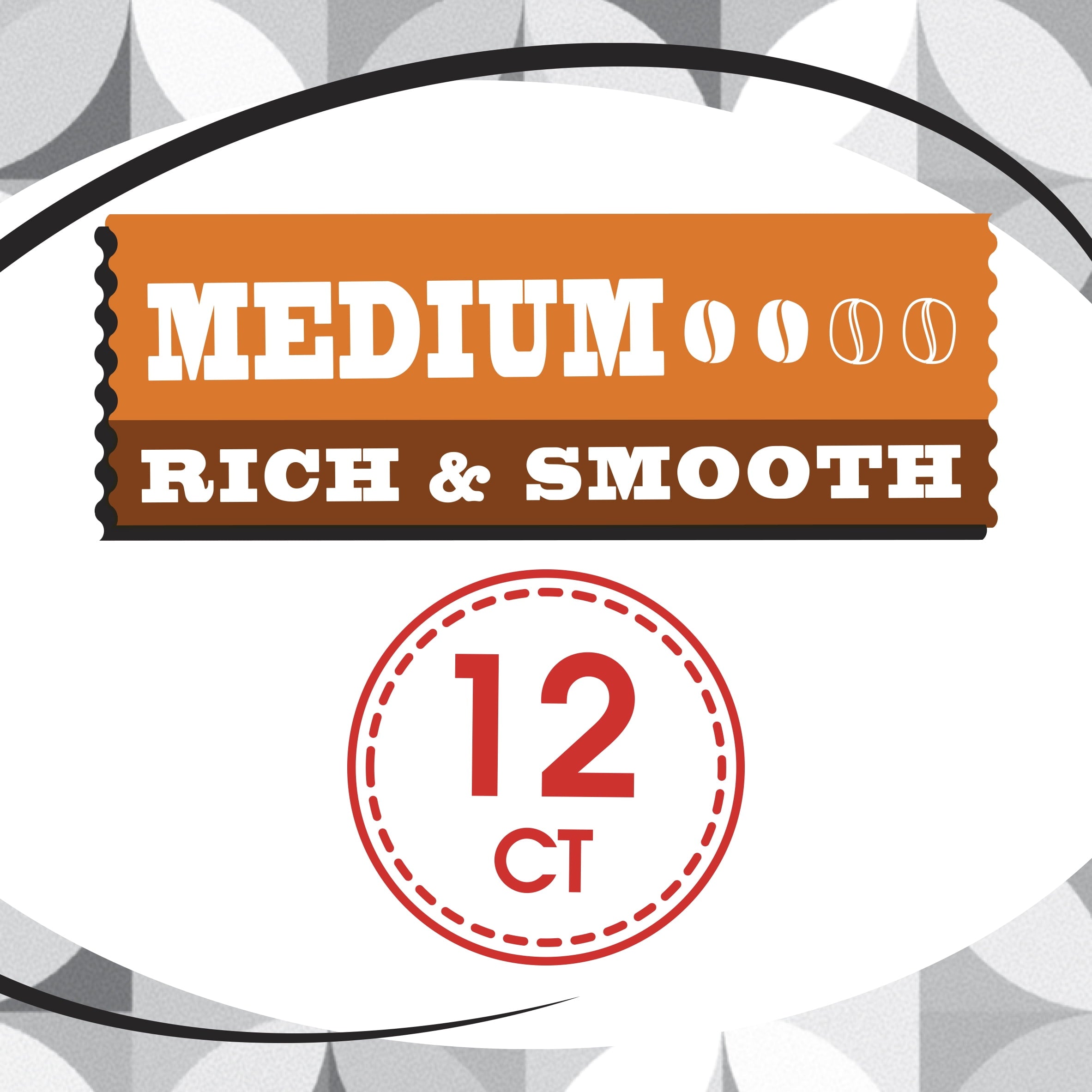 Great Value Classic Roast Medium Roast Ground Coffee Pods 12 Count