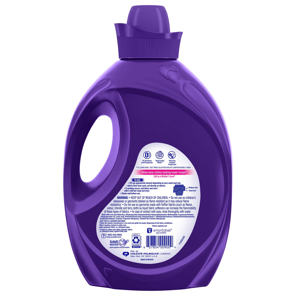 Suavitel Complete Liquid Fabric Softener Soothing Lavender Scent 100 fl oz
