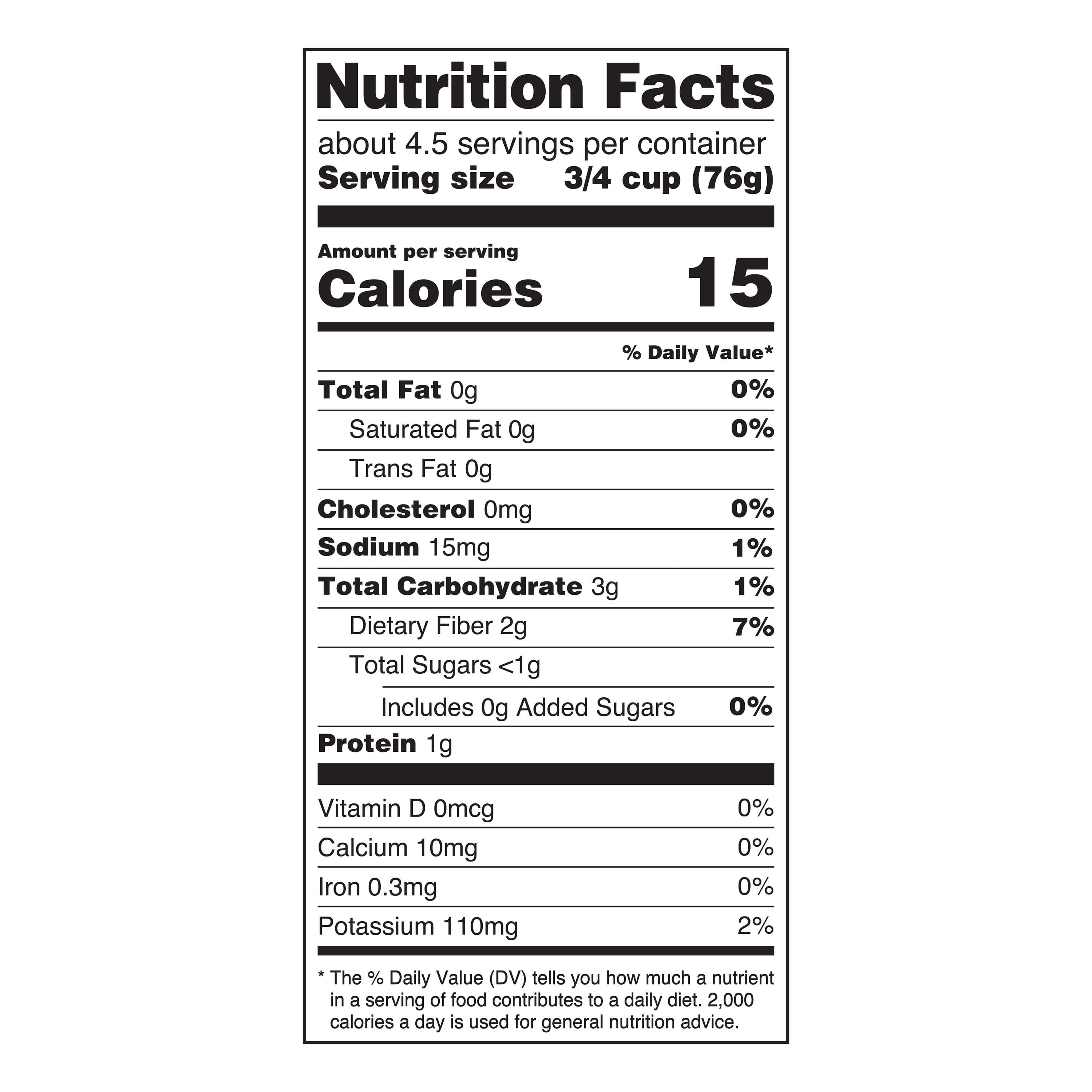 Great Value Riced Cauliflower Frozen 12 Oz