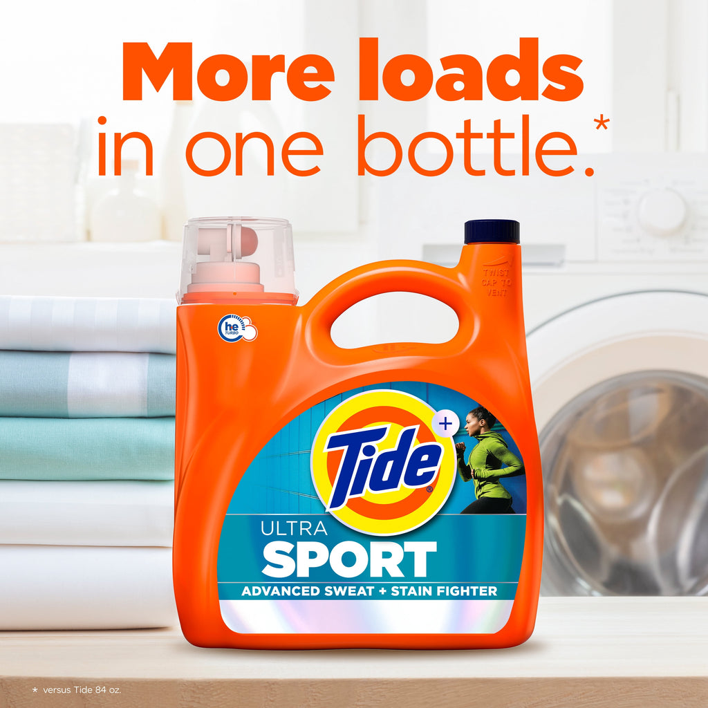 Tide Ultra Sport Liquid Laundry Detergent 117 fl oz 83 Loads