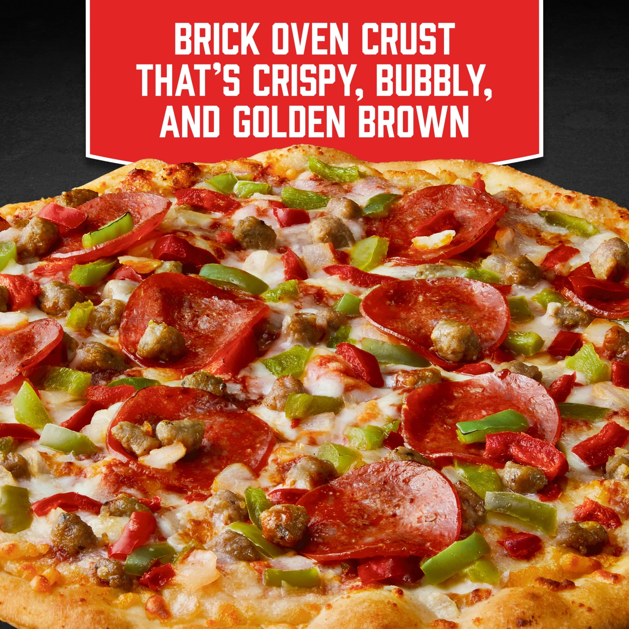 Red Baron Supreme Brick Oven Crust Frozen Pizza 18.64 Oz