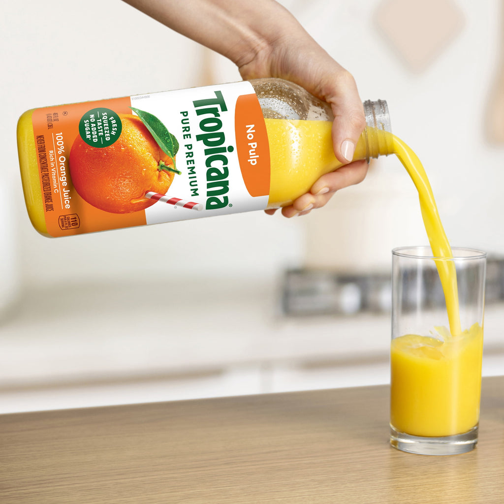 Tropicana Pure Premium 100% Orange Juice Original No Pulp 46 fl oz