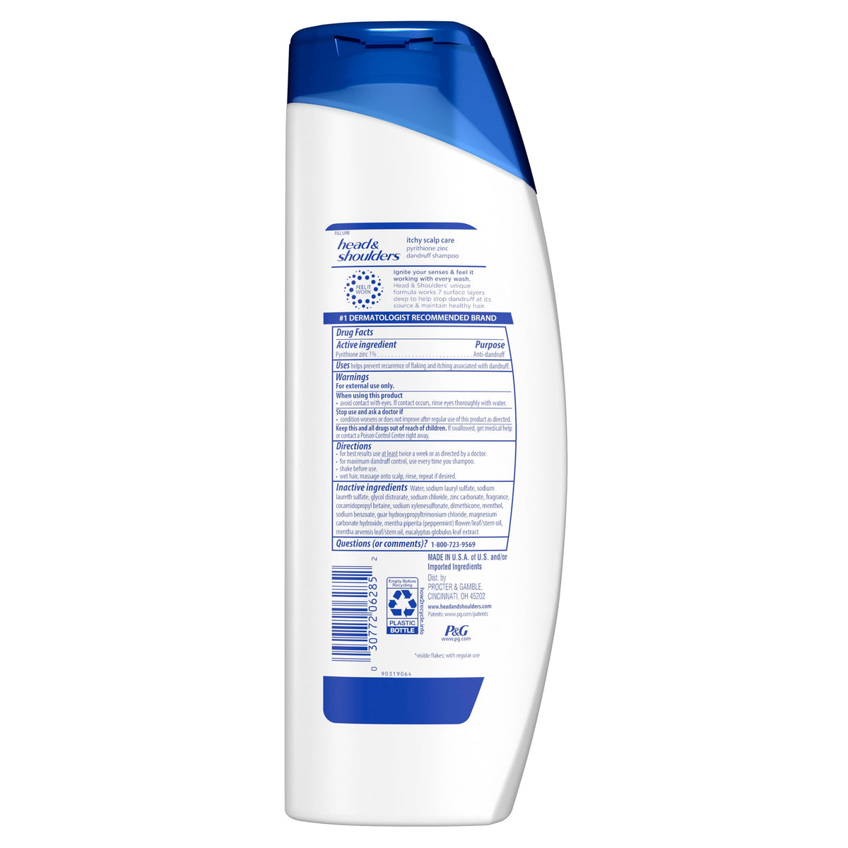 Head & Shoulders Itchy Scalp Care Dandruff Shampoo Eucalyptus 12.5 fl oz