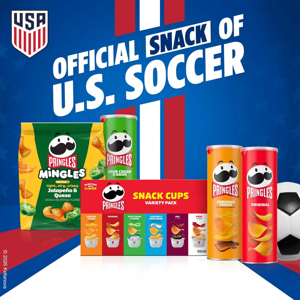 BBQ Potato Crisps Chips 5.5 Oz Pringles