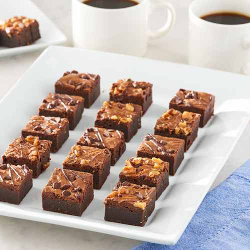 Bite-Sized Turtle & Ultimate Chocolate Brownies 21.87 Oz 20 Count Marketside