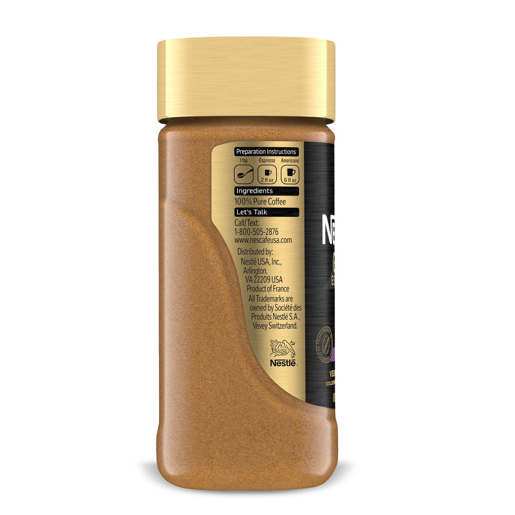 NESCAFÉ Gold Espresso Naturally Caffeinated Dark Roast Instant Coffee 3.5 oz