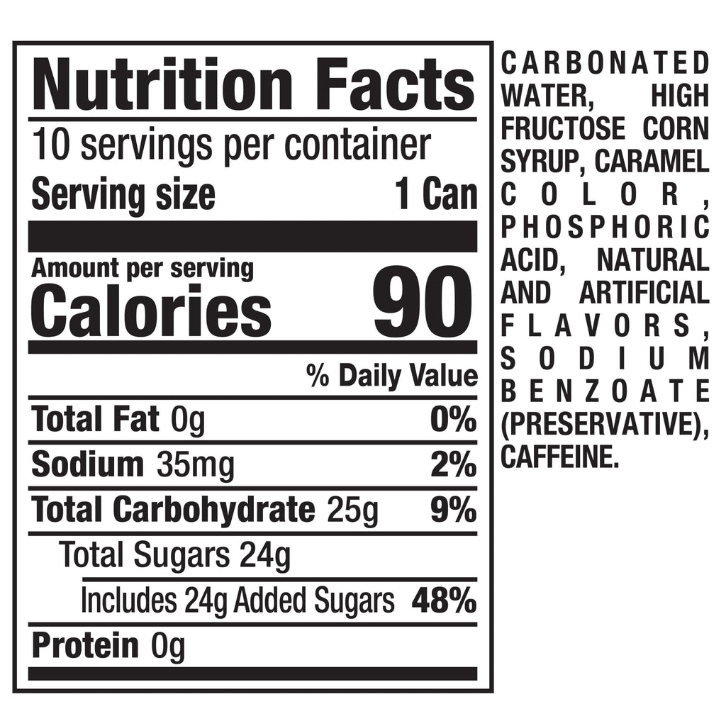 Dr Pepper Soda Pop Cans 7.5 Fl Oz 10 Pack