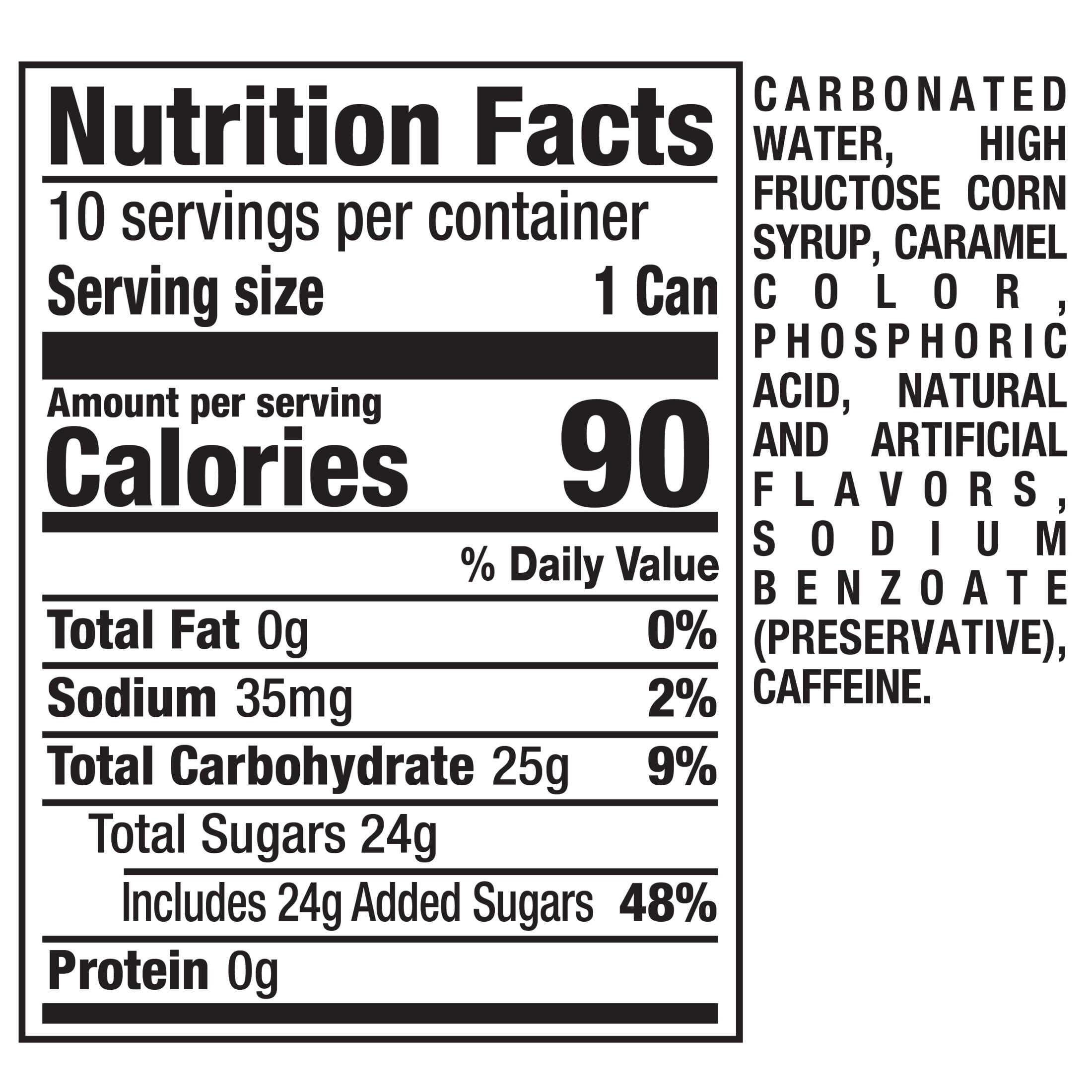 Dr Pepper Soda Pop Cans 7.5 Fl Oz 10 Pack