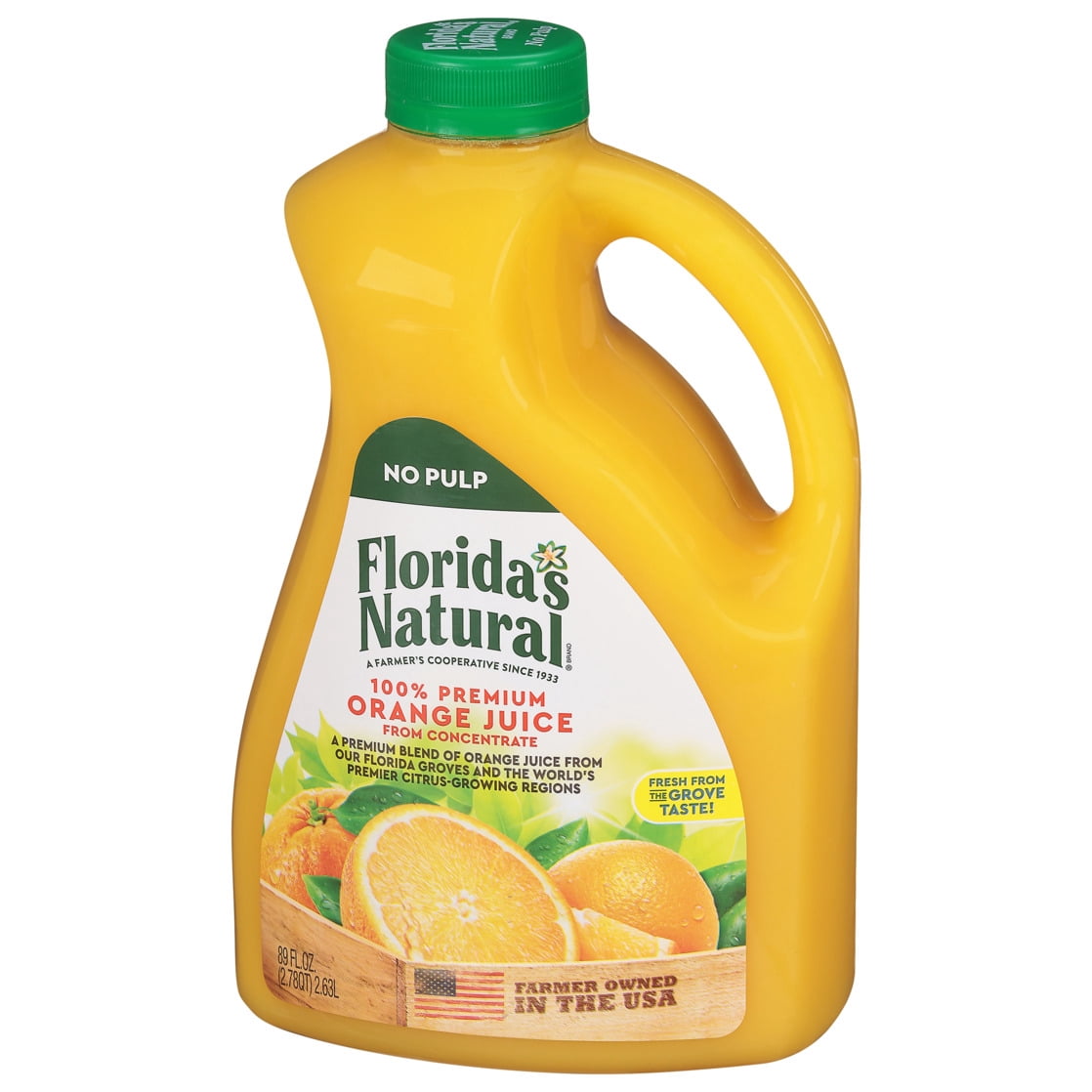 Florida's Natural No Pulp Orange Juice 89 fl oz