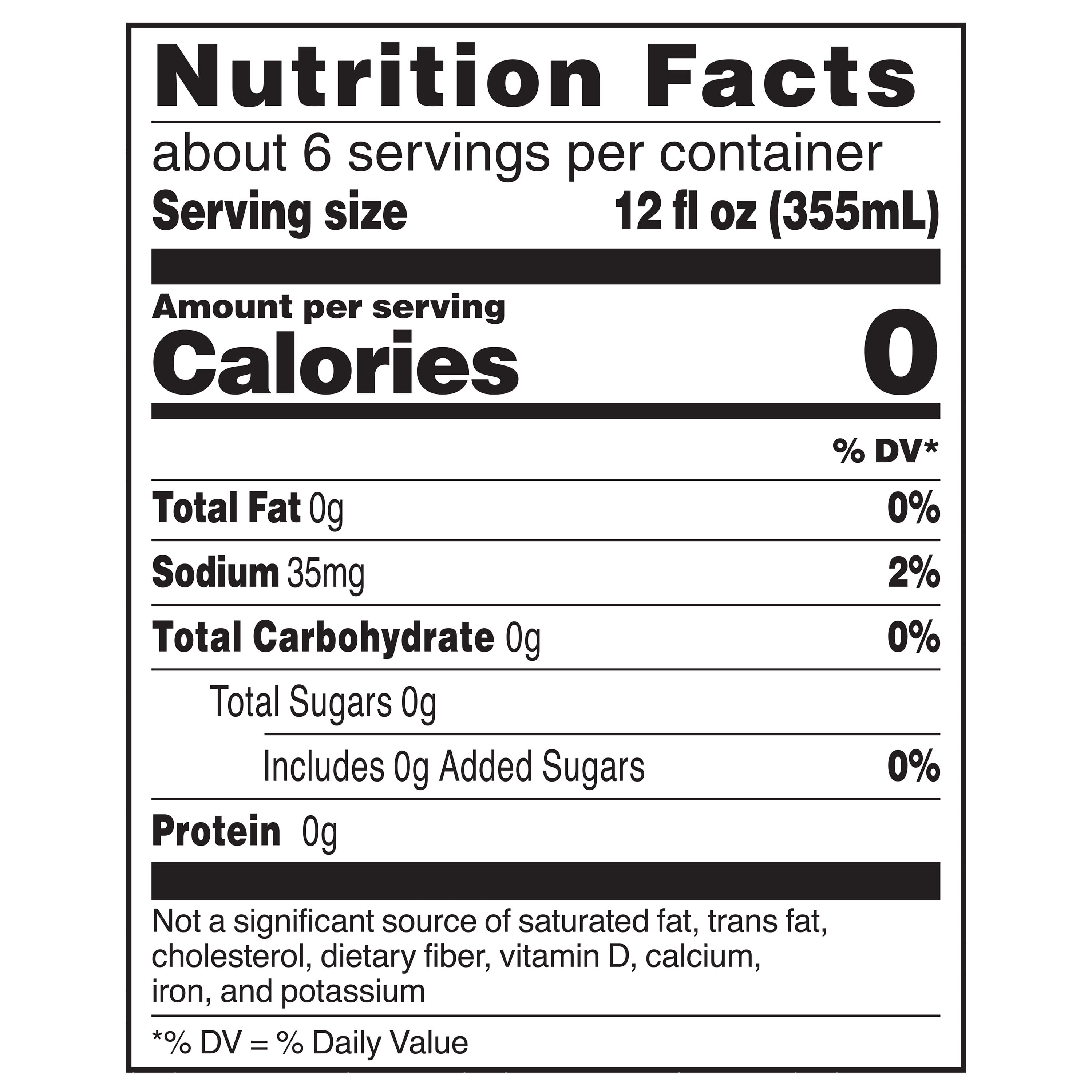 Sam's Choice Zero Sugar Cola Soda Pop Bottle 2 L