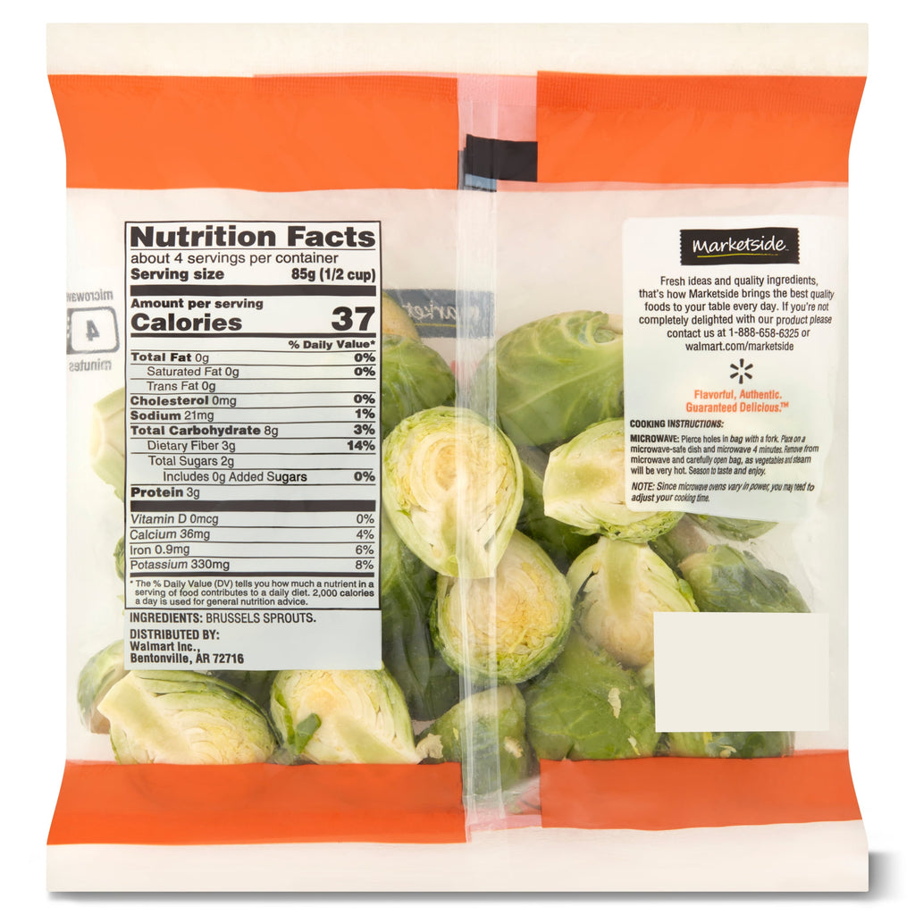 Fresh Halved Brussels Sprouts 12 Oz