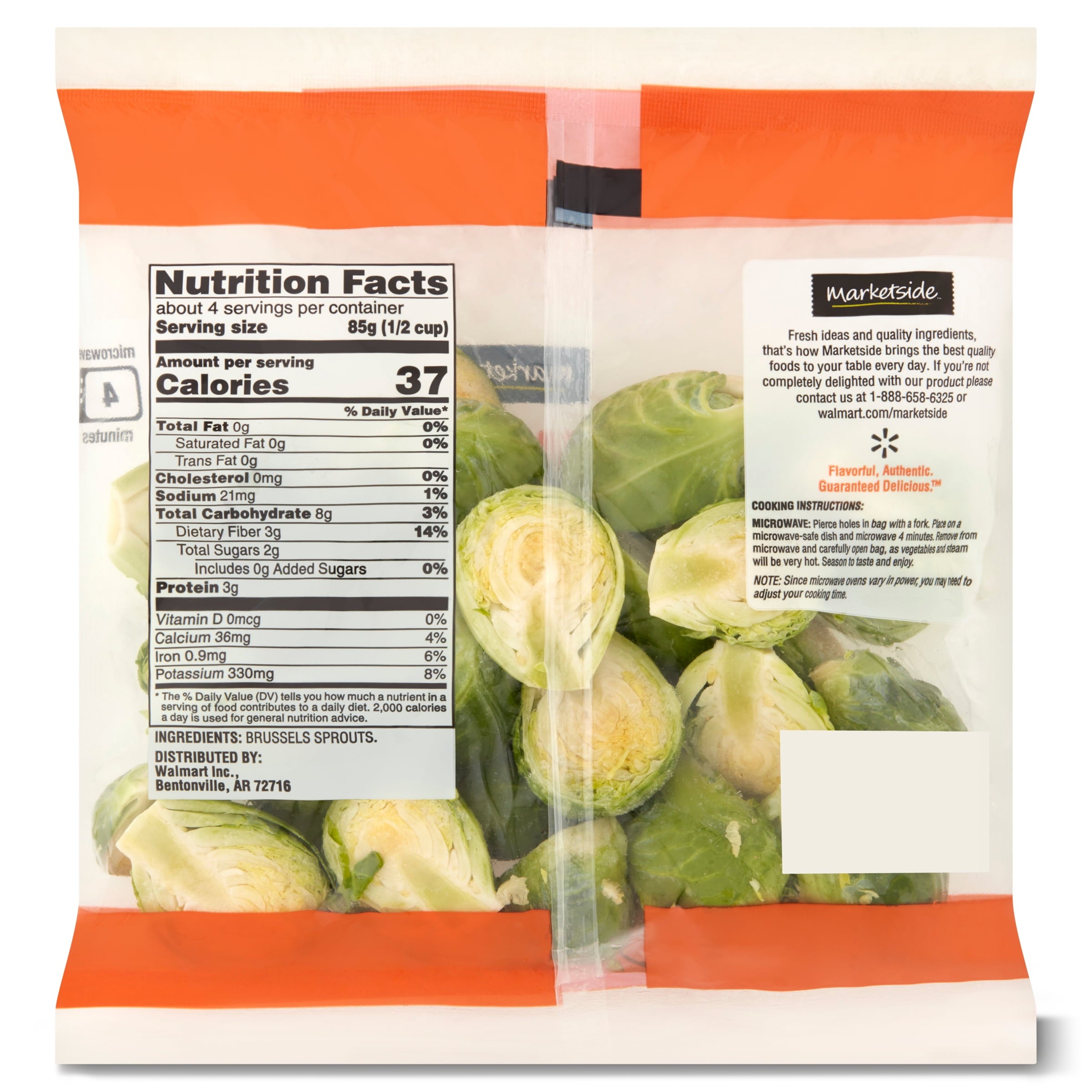 Fresh Halved Brussels Sprouts 12 Oz