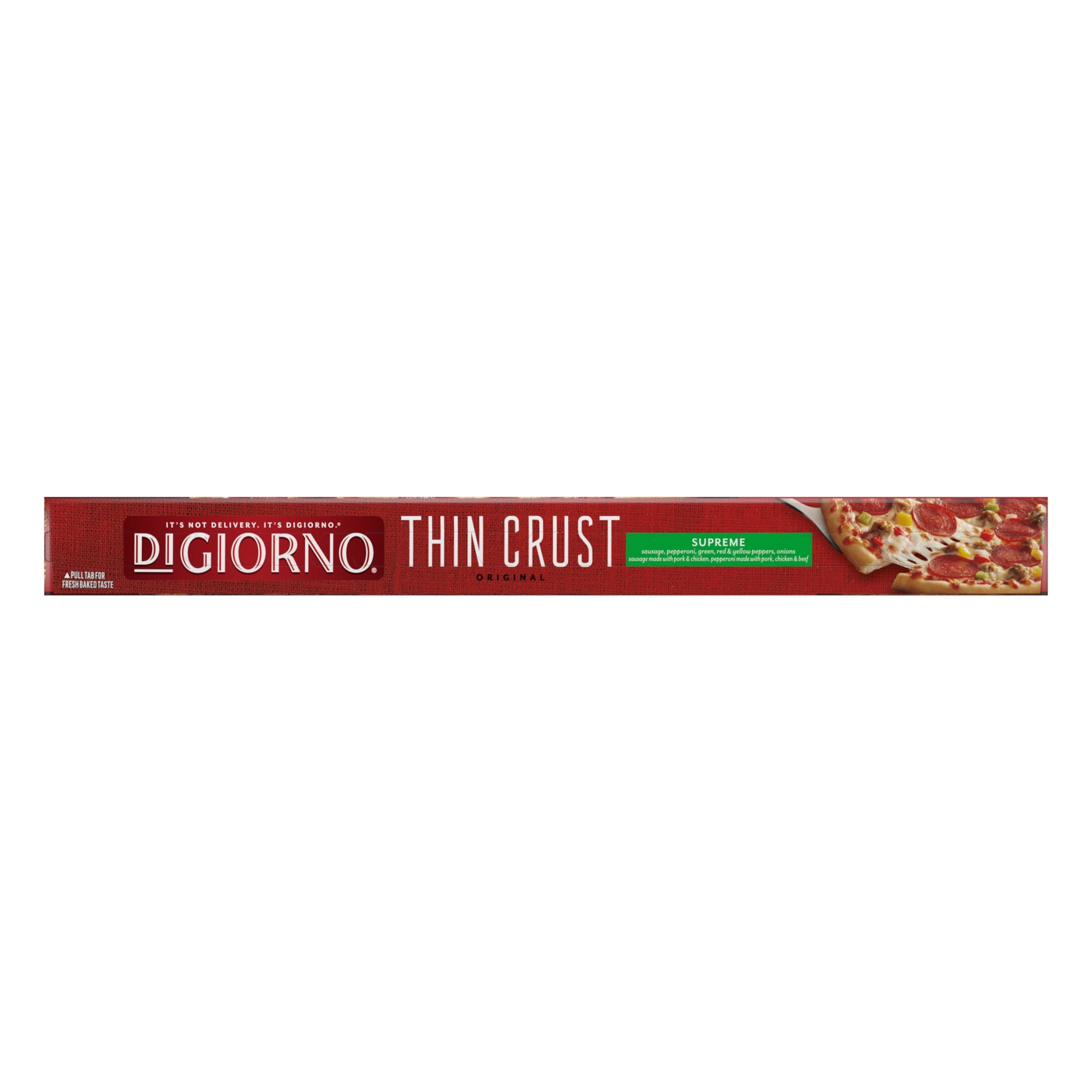 DiGiorno Thin Crust Supreme Frozen Pizza 19.1 Oz