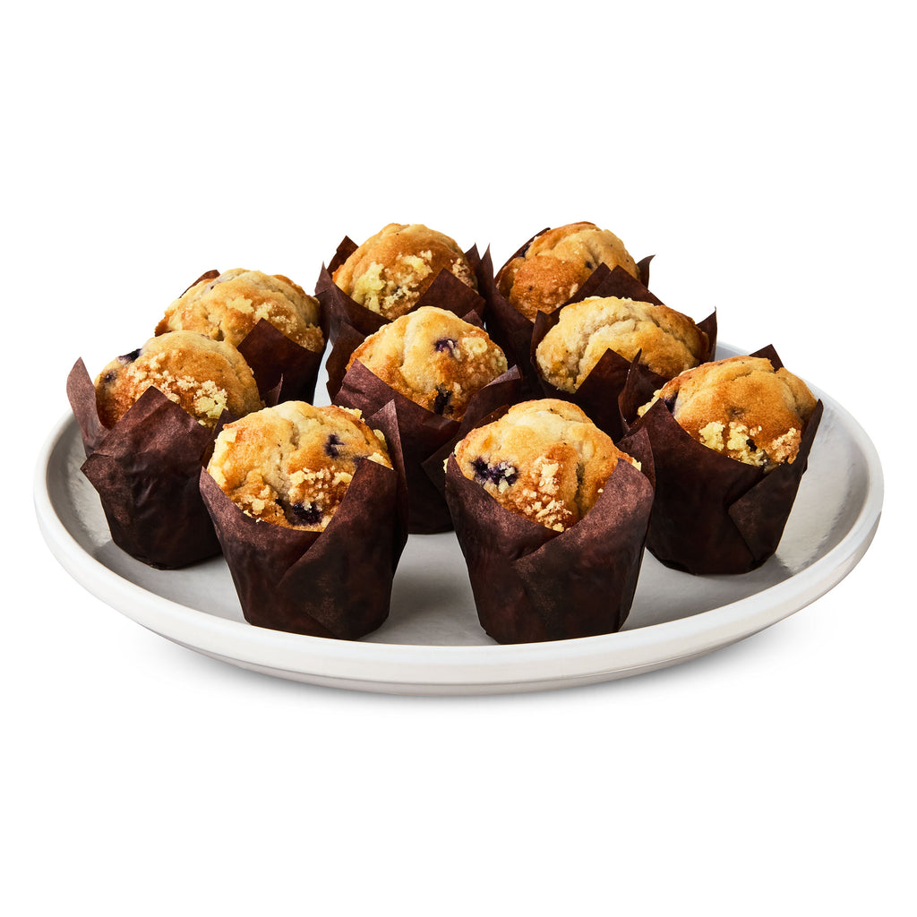 Blueberry Muffins 14 Oz 9 Count Marketside
