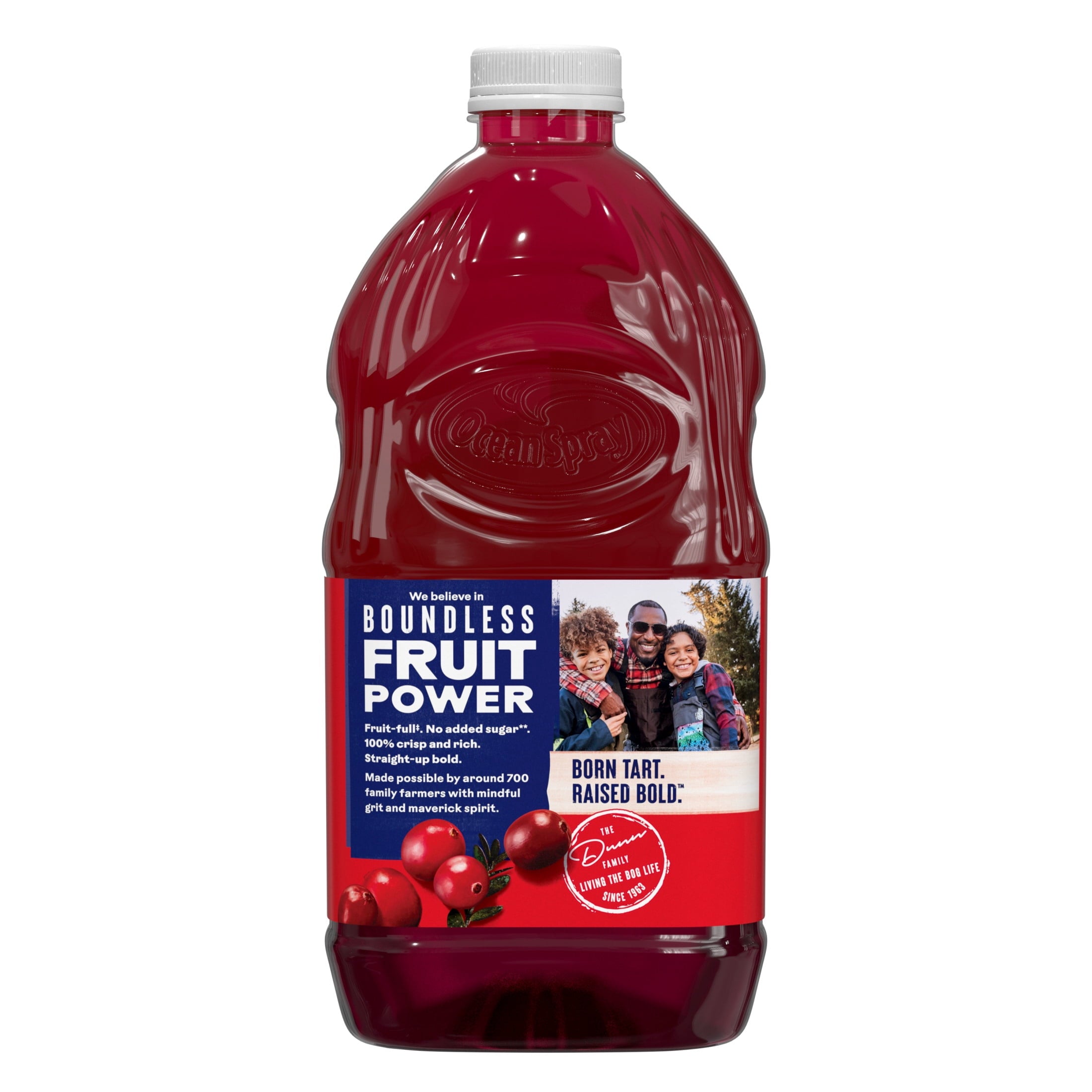 Ocean Spray 100% Juice Cranberry Juice Blend 64 fl oz Bottle