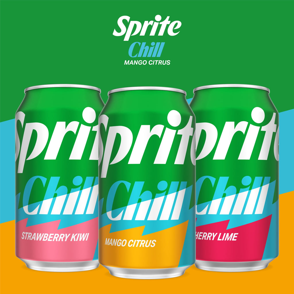 Sprite Chill Mango Citrus Soda Pop Cans 12 Fl Oz 12 Pack