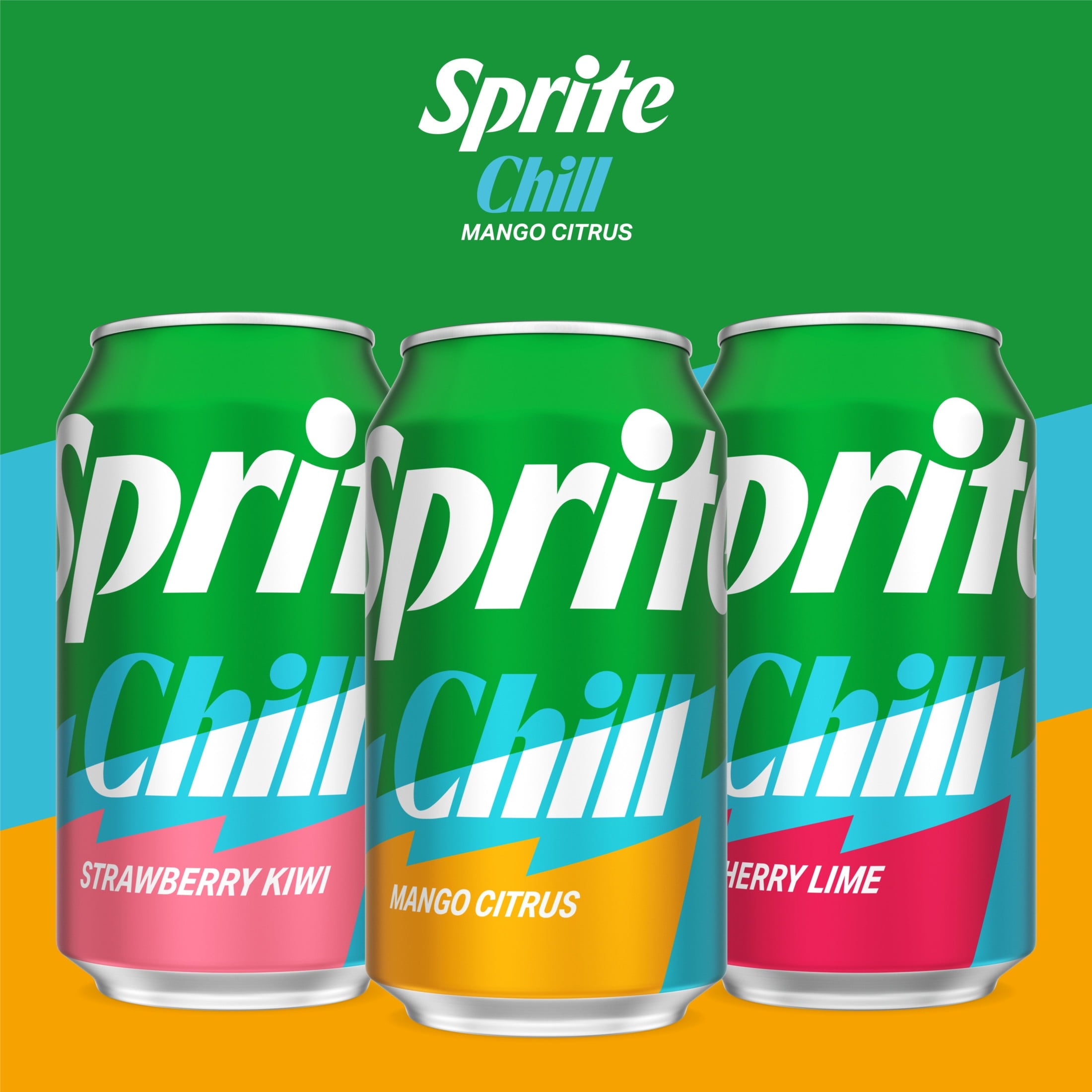 Sprite Chill Mango Citrus Soda Pop Cans 12 Fl Oz 12 Pack