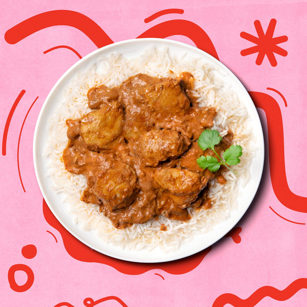 Chef Bombay Butter Chicken with Basmati Rice Frozen Meal 10 Oz