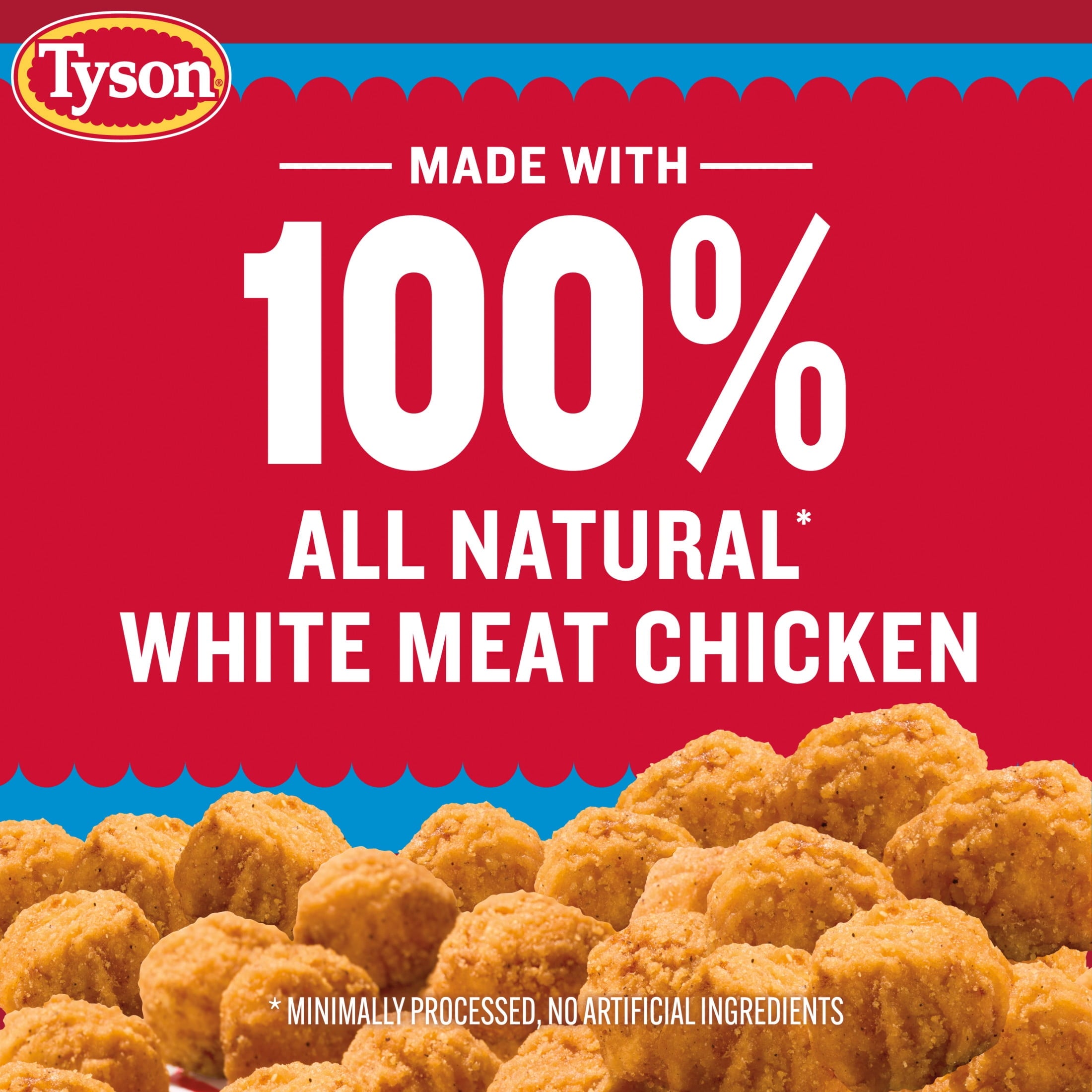 Tyson Popcorn Chicken Frozen 25 Oz