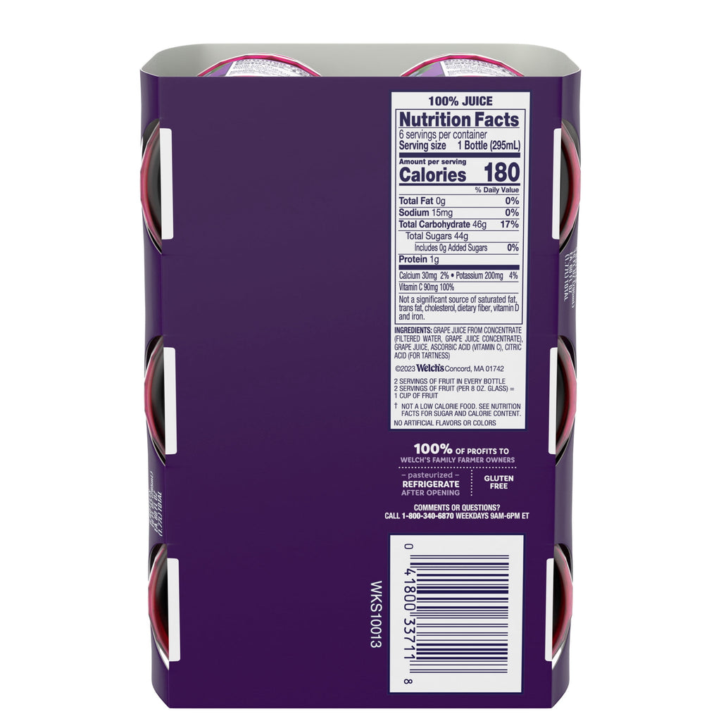 Welch's 100% Concord Grape Juice 60 fl oz Bottle