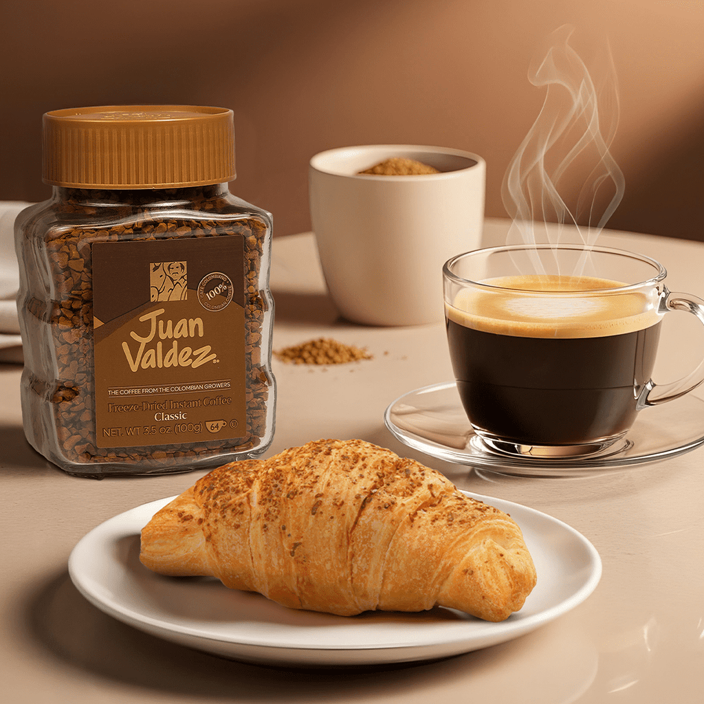 Juan Valdez Classic Naturally Caffeinated Medium Instant Coffee 3.35 oz Jar
