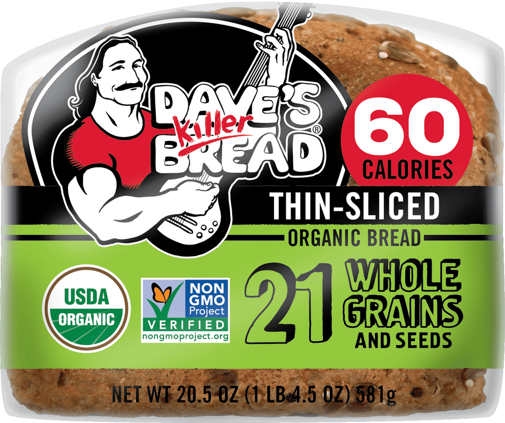Organic Thin Sliced 21 Whole Grains and Seeds Bread 20.5 Oz