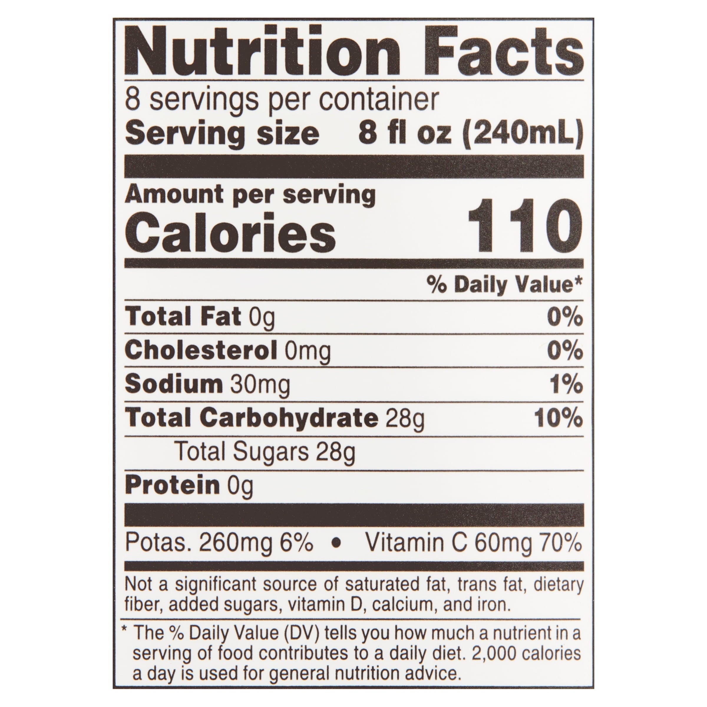 Great Value Organic Honeycrisp Style Apple Juice Pulp-Free 64 fl oz