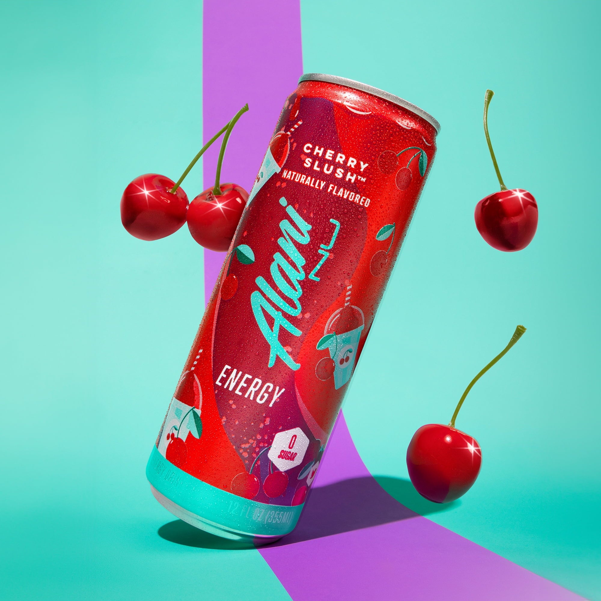 Alani Nu Cherry Slush Energy Drink 12 fl oz Single Can