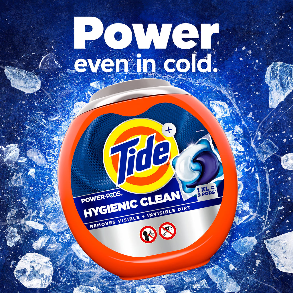 Tide Hygienic Clean Power PODS Laundry Detergent Pacs Original Scent 57 Count