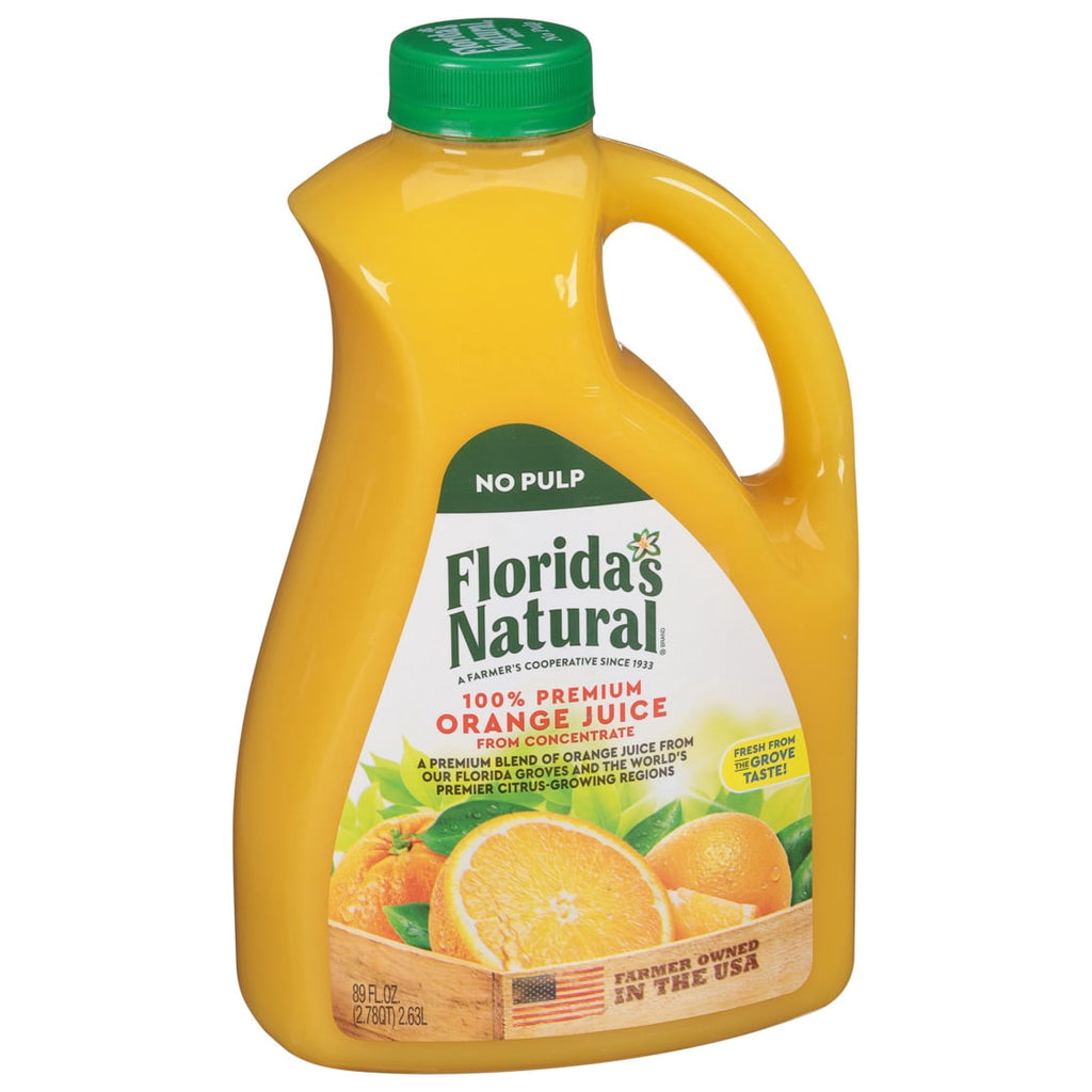 Florida's Natural No Pulp Orange Juice 89 fl oz