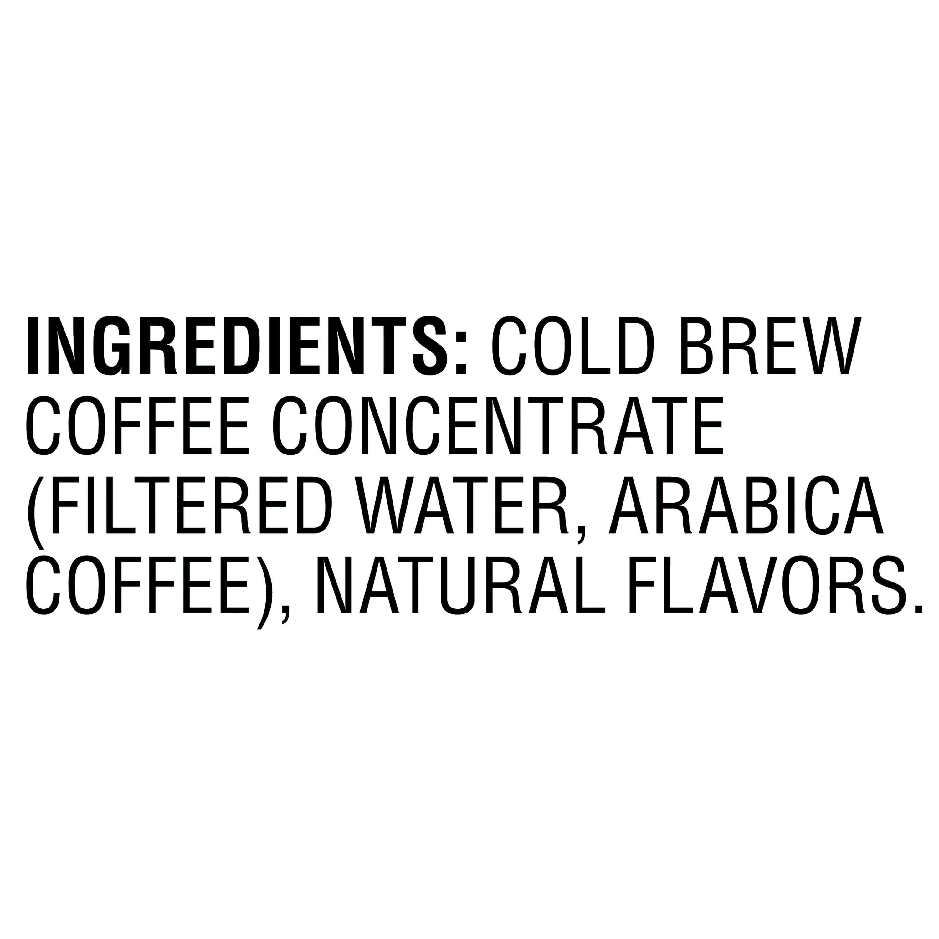 Great Value Donut Shop Naturally Caffeinated Medium Roast Cold Brew Coffee Concentrate 32 fl oz Bottle