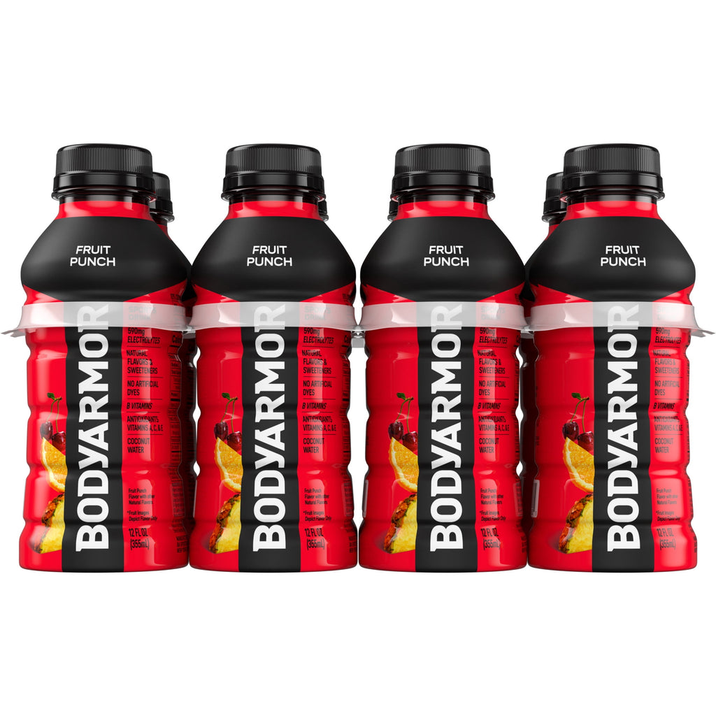 BODYARMOR Fruit Punch Electrolyte Sports Drink 12 fl oz 8 Pack