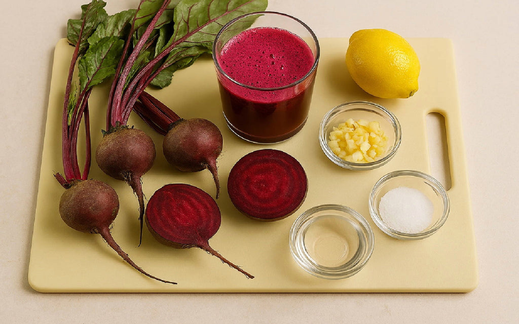 Fresh Organic Whole Red Beets 1 Lb Bag