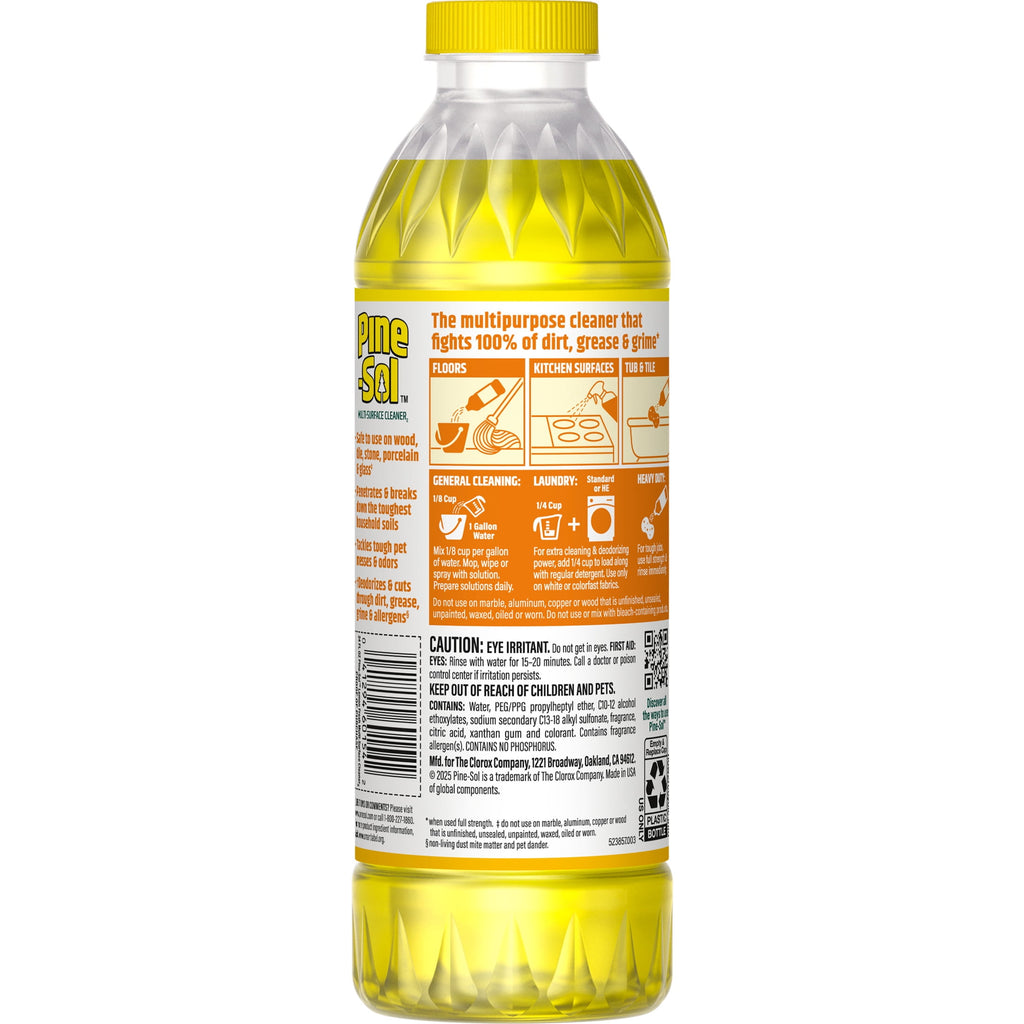 Pine-Sol Multi-Surface Floor Cleaner Lemon Fresh 24 fl oz